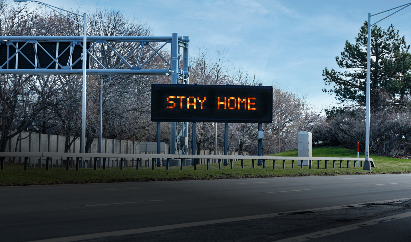 Stay home header